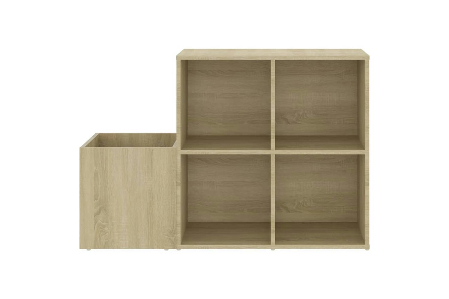 Vidaxl 808254 Hall Shoe Cabinet Sonoma Oak 105x35.5x70 Cm Engineered Wood