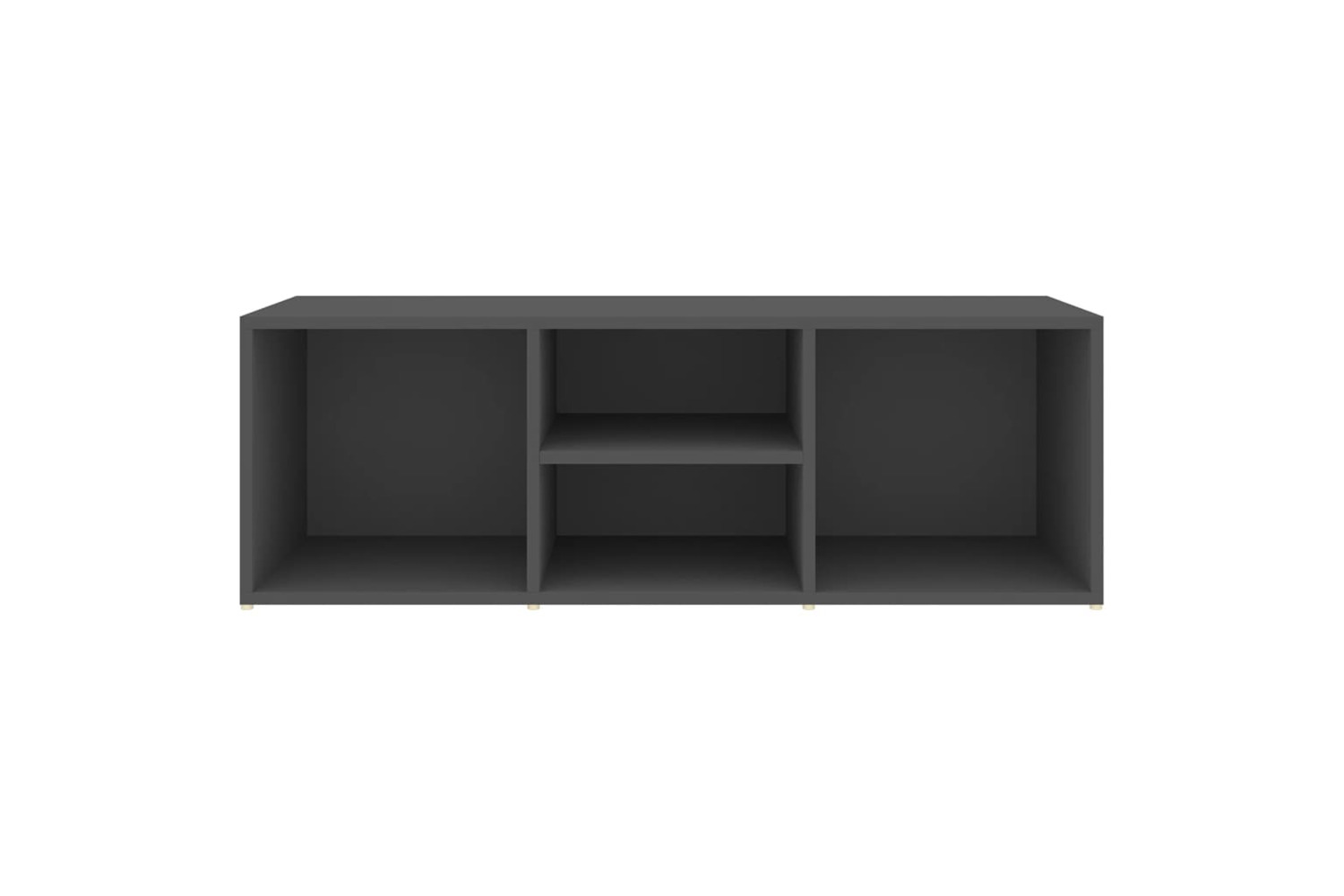 vidaXL 804465 Shoe Storage Bench Grey 105x35x35cm Engineered Wood