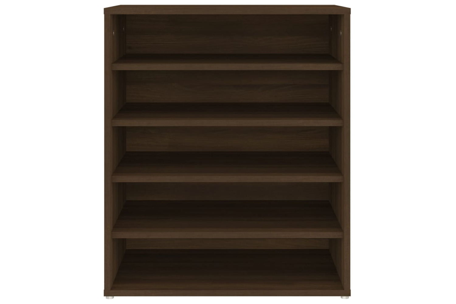 vidaXL 816016 Shoe Cabinet Brown Oak 60x35x70cm Engineered Wood