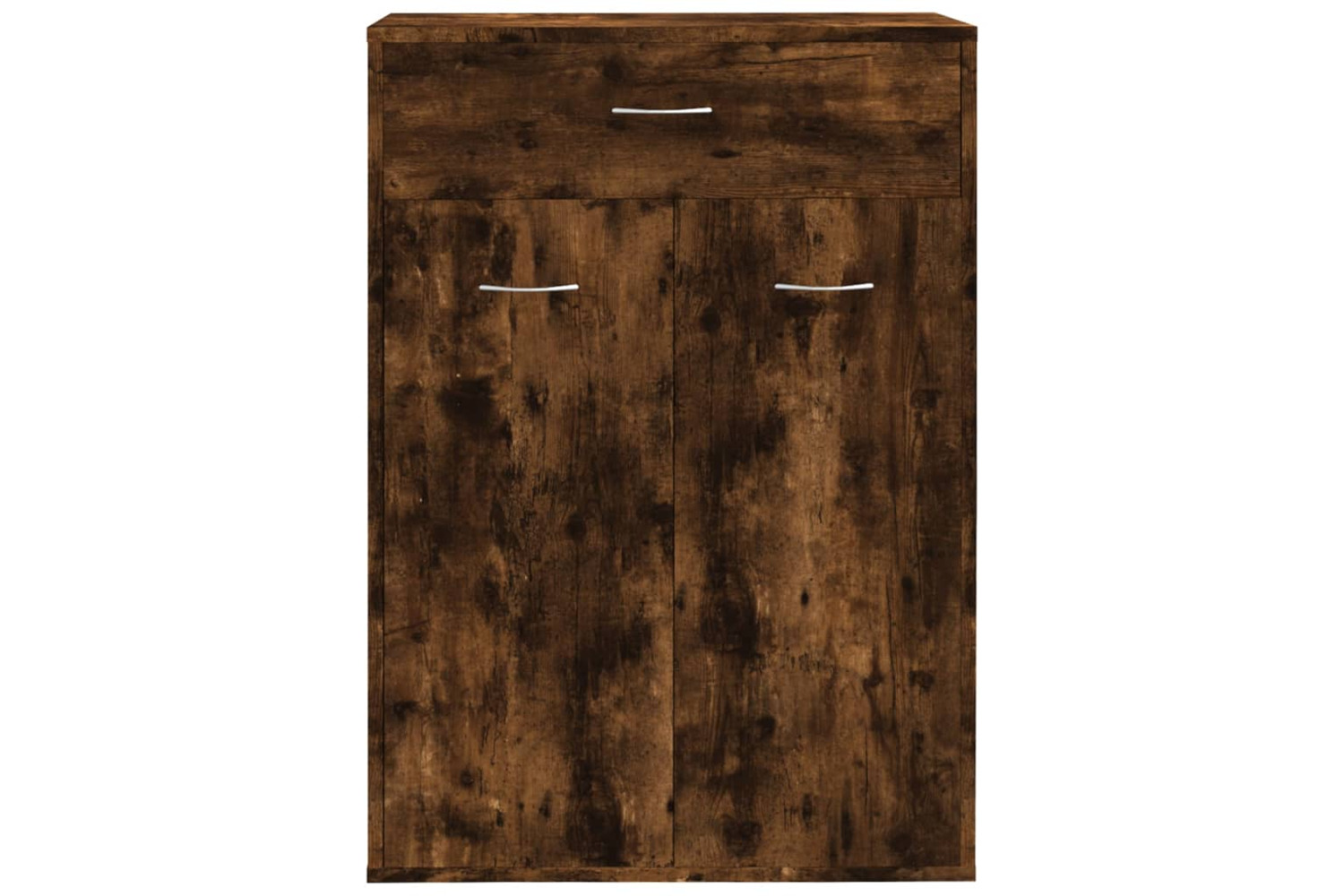 vidaXL 815417 Shoe Cabinet Smoked Oak 60x35x84cm Engineered Wood