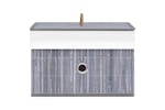 Vidaxl 320767 Bamboo Storage Boxes 4 Pcs Grey