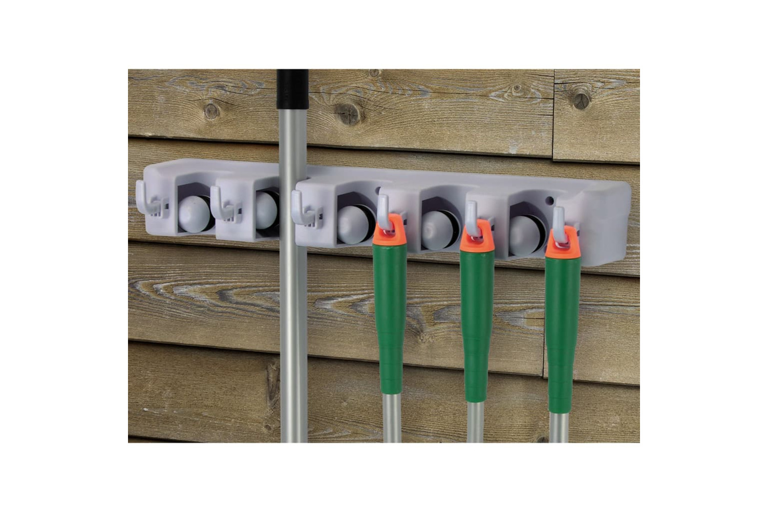 Hi 423947 Garden Tool Wall Organiser 44.3 X 7 X 8.3 Cm Plastic