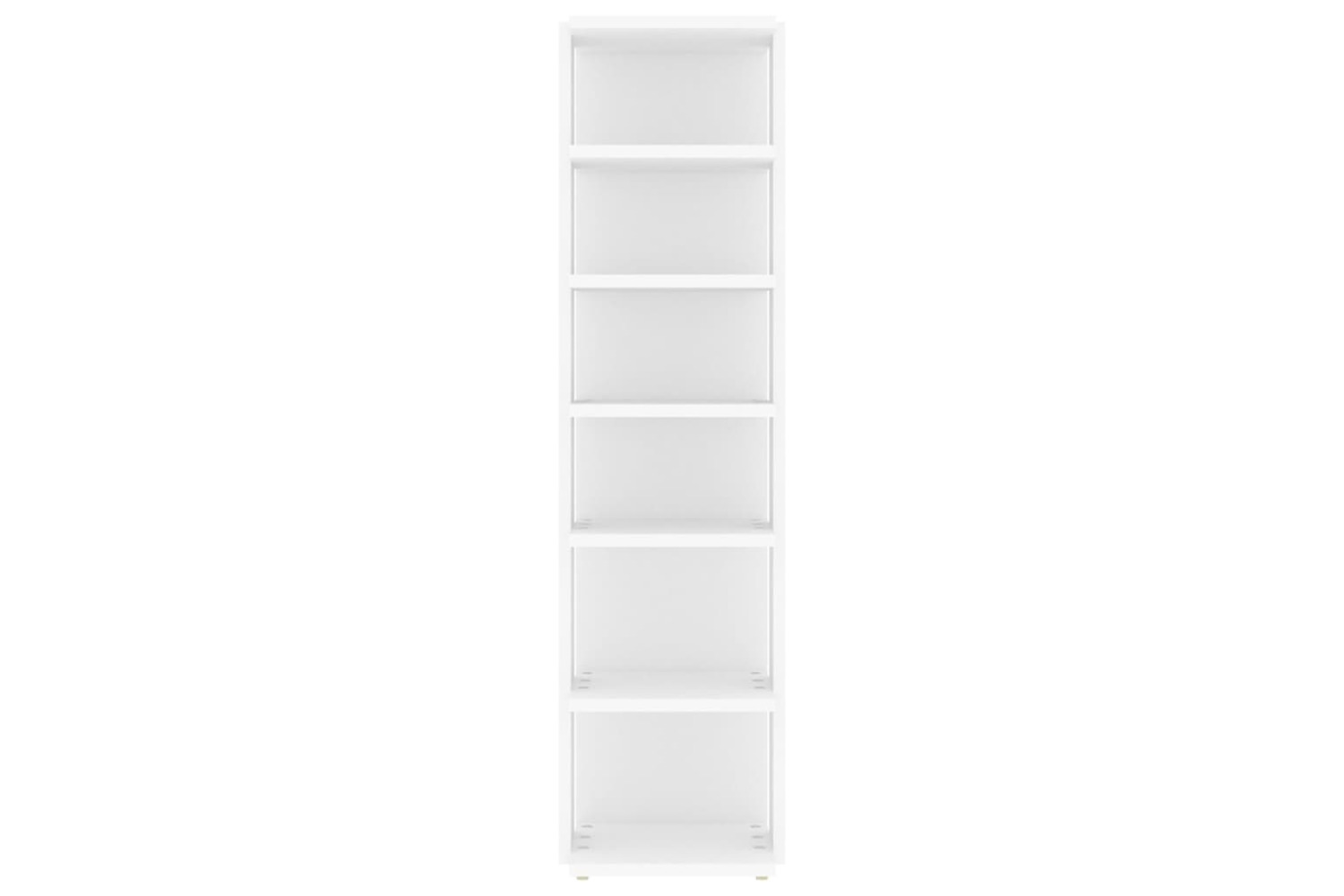vidaXL 808485 Shoe Cabinet White 27.5x27x102cm Engineered Wood