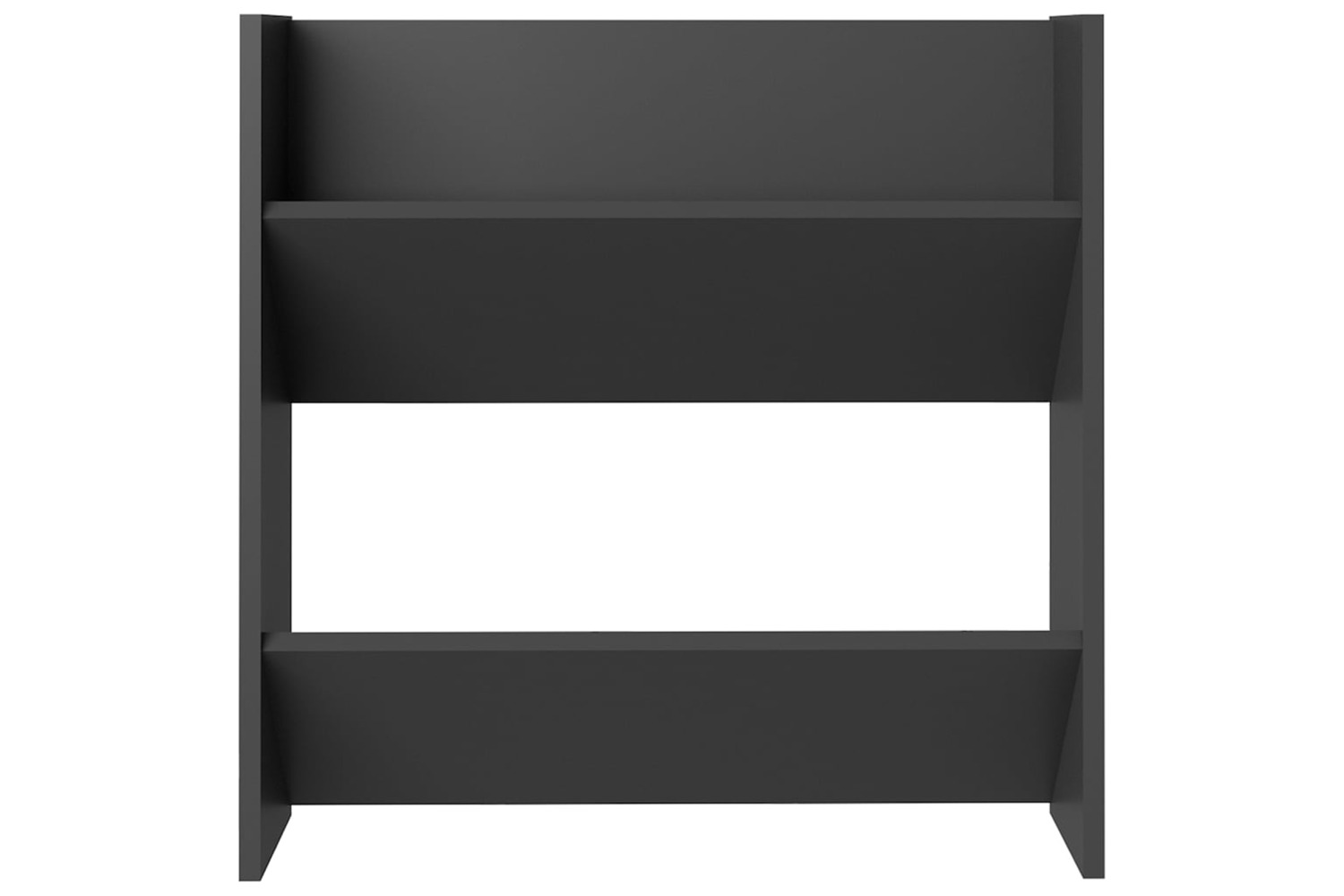 vidaXL 806722 Wall Shoe Cabinets 4 Pcs Grey 60x18x60cm Engineered Wood