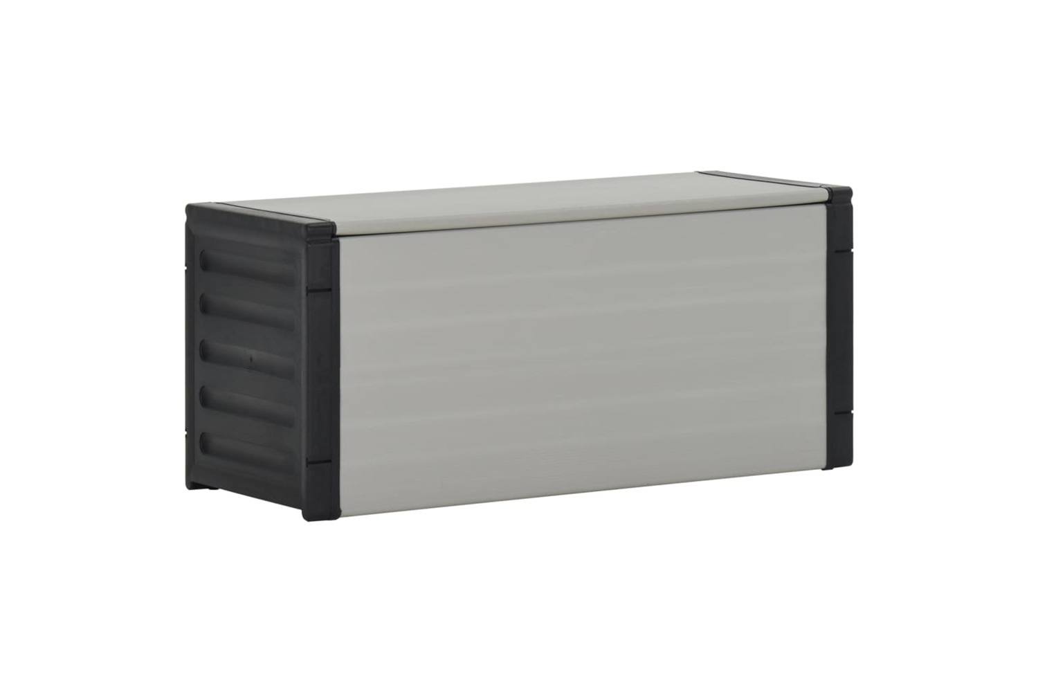 vidaXL 340988 Garden Waste Basket Grey 85x34x40cm