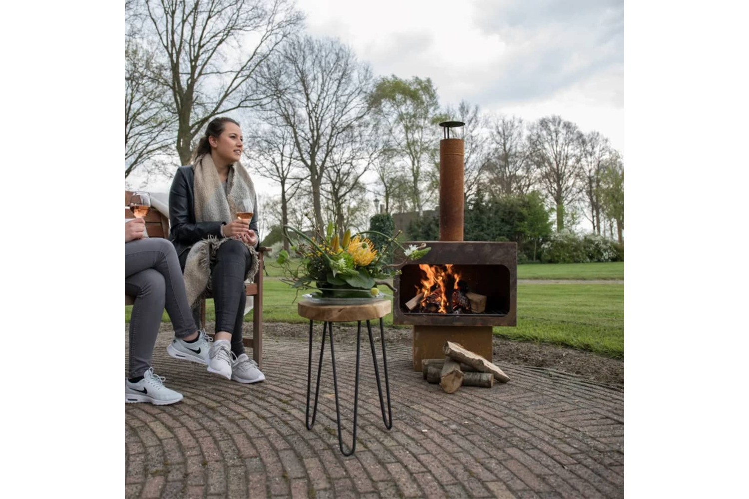 Redfire Fireplace Jersey Xl Steel Rust 81077