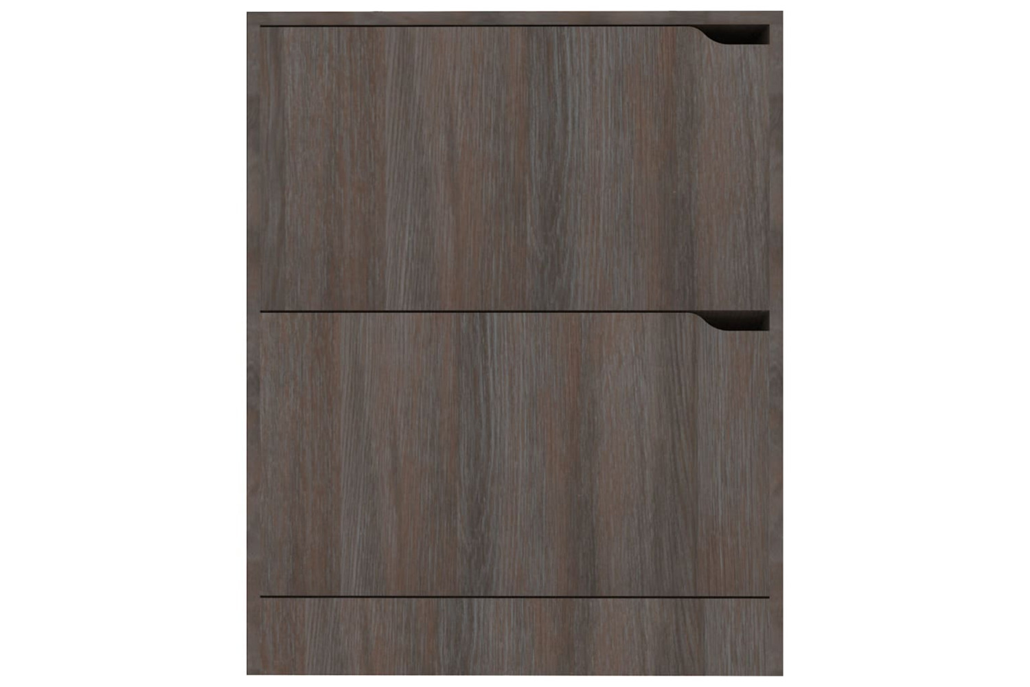 vidaXL 338121 Shoe Cabinet With 2 Doors Grey Sonoma Oak 59x24x74cm Engineered Wood