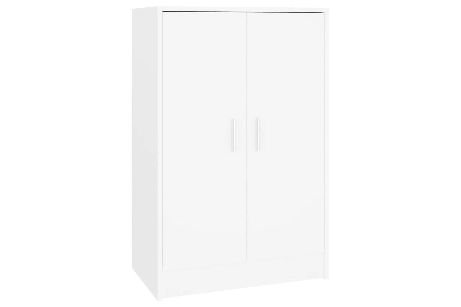 Vidaxl Shoe Cabinet White 60x35x92 Cm Engineered Wood