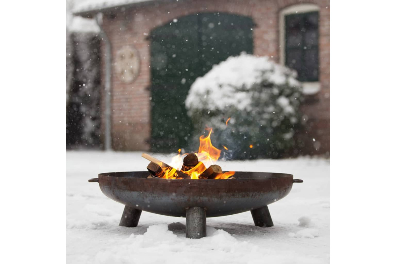 Redfire 411828 Fire Bowl Salo Black Steel 80 Cm 81020