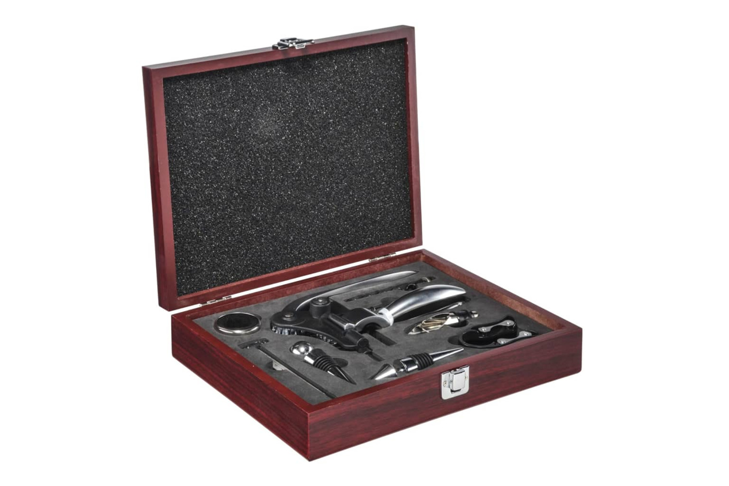 Hi 445564 10 Piece Wine Accessory Set With Case