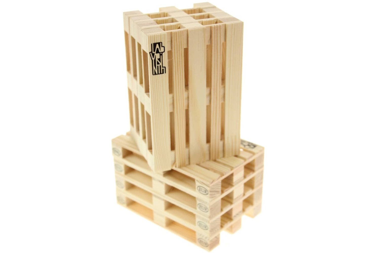 Labyrinth 432178 Pallet-it Coasters 8 Pcs