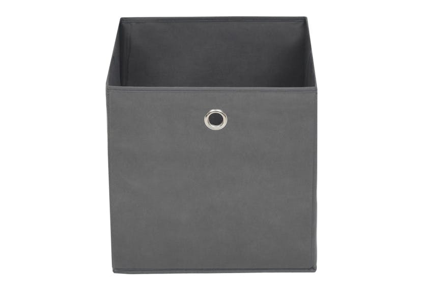 Vidaxl 325191 Storage Boxes 4 Pcs Non-woven Fabric 28x28x28 Cm Grey