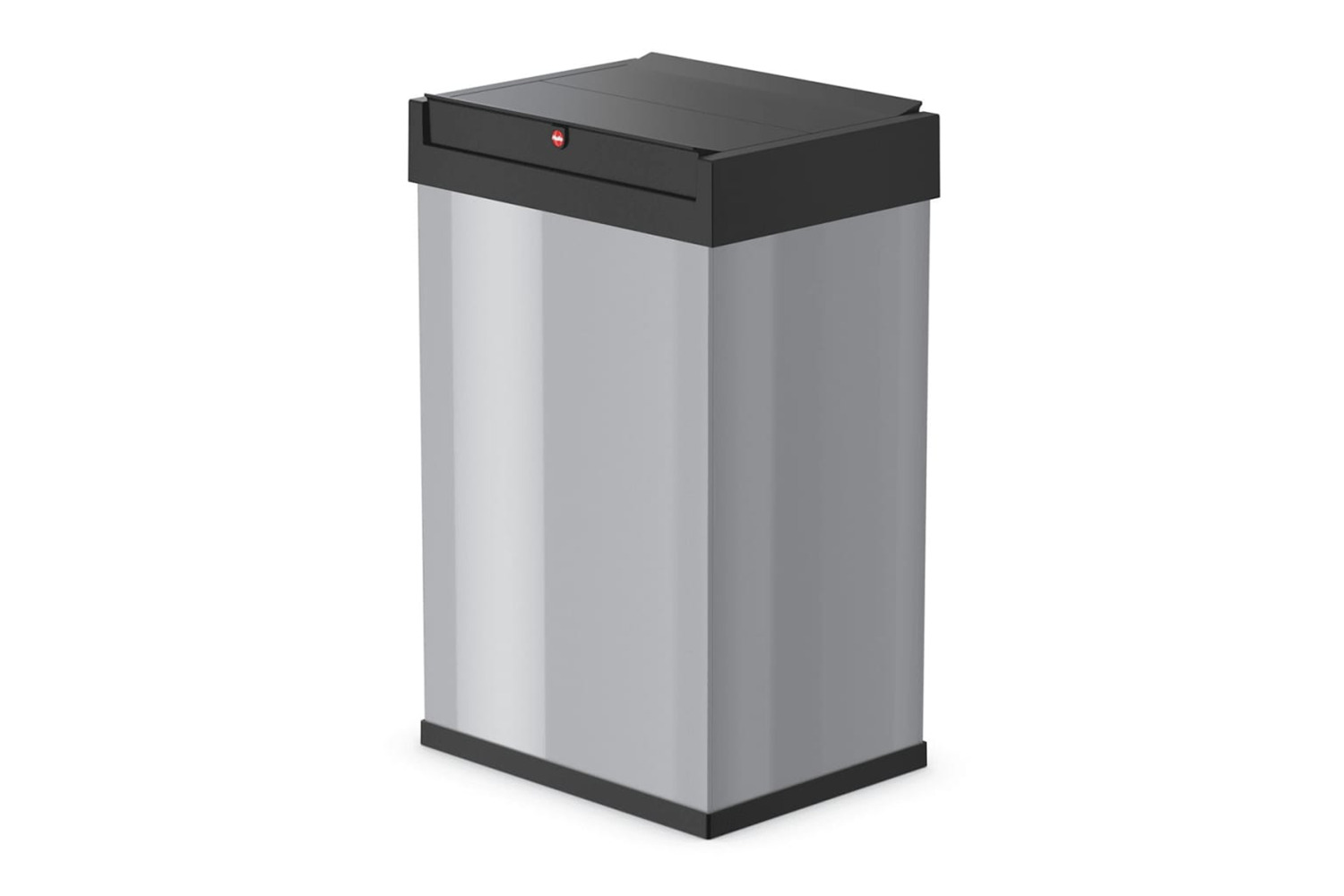Hailo Waste Bin Big-box Swing Size L 35 L Silver 0840-121