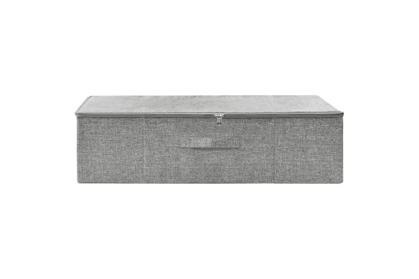 Vidaxl 332905 Storage Box Fabric 70x40x18 Cm Grey
