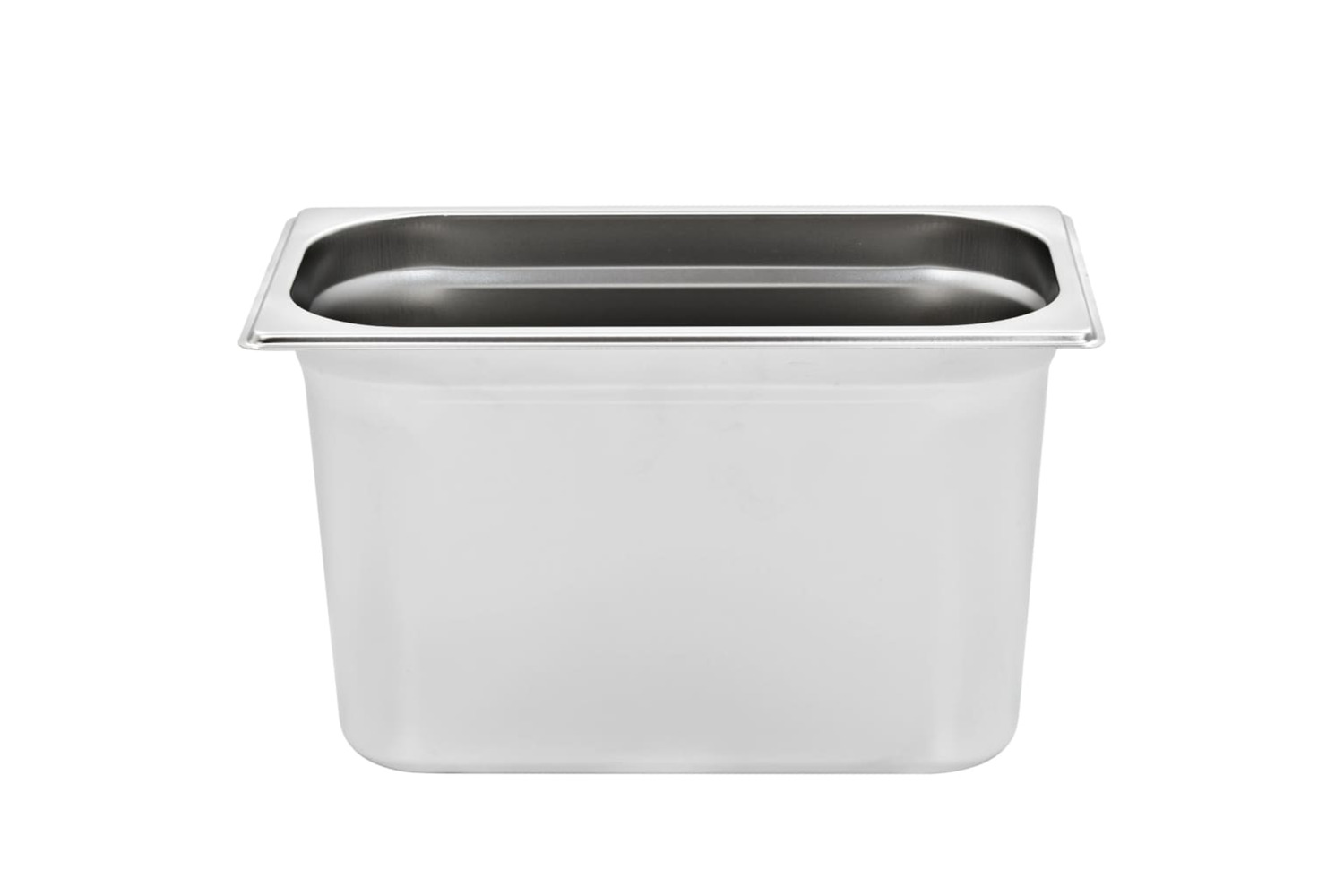 vidaXL 50897 Gastronorm Containers 4 Pcs Gn 1/3 200mm Stainless Steel