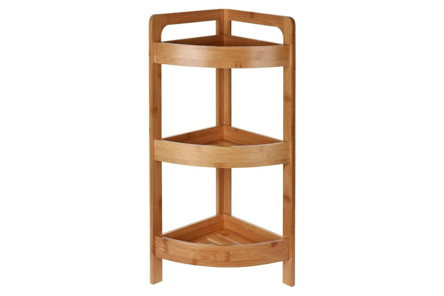 Bathroom Solutions 445848 3-tier Bathroom Rack Bamboo