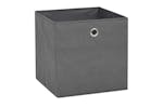 Vidaxl 245747 Storage Boxes 4 Pcs Non-woven Fabric 32x32x32 Cm Grey