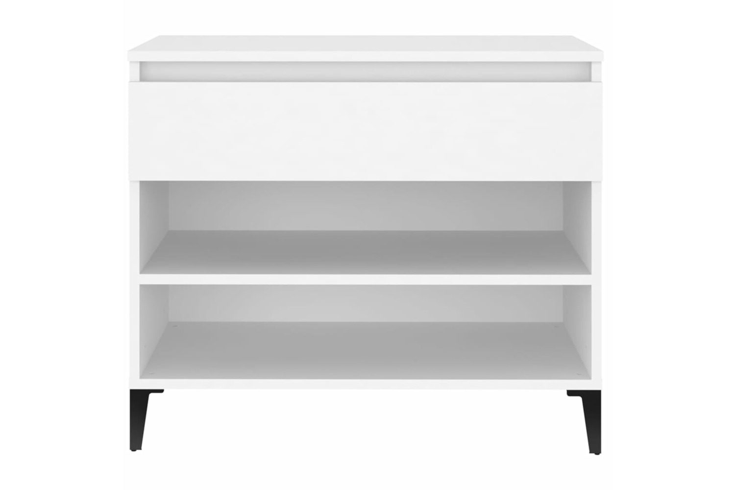 vidaXL 819764 Shoe Cabinet White 70x36x60cm Engineered Wood