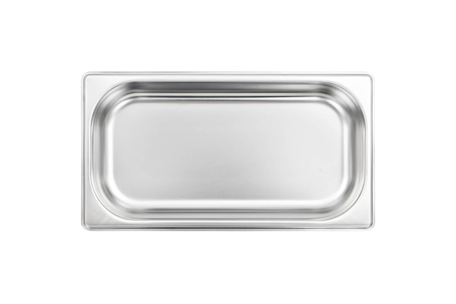 vidaXL 50893 Gastronorm Containers 12 Pcs Gn 1/3 40mm Stainless Steel