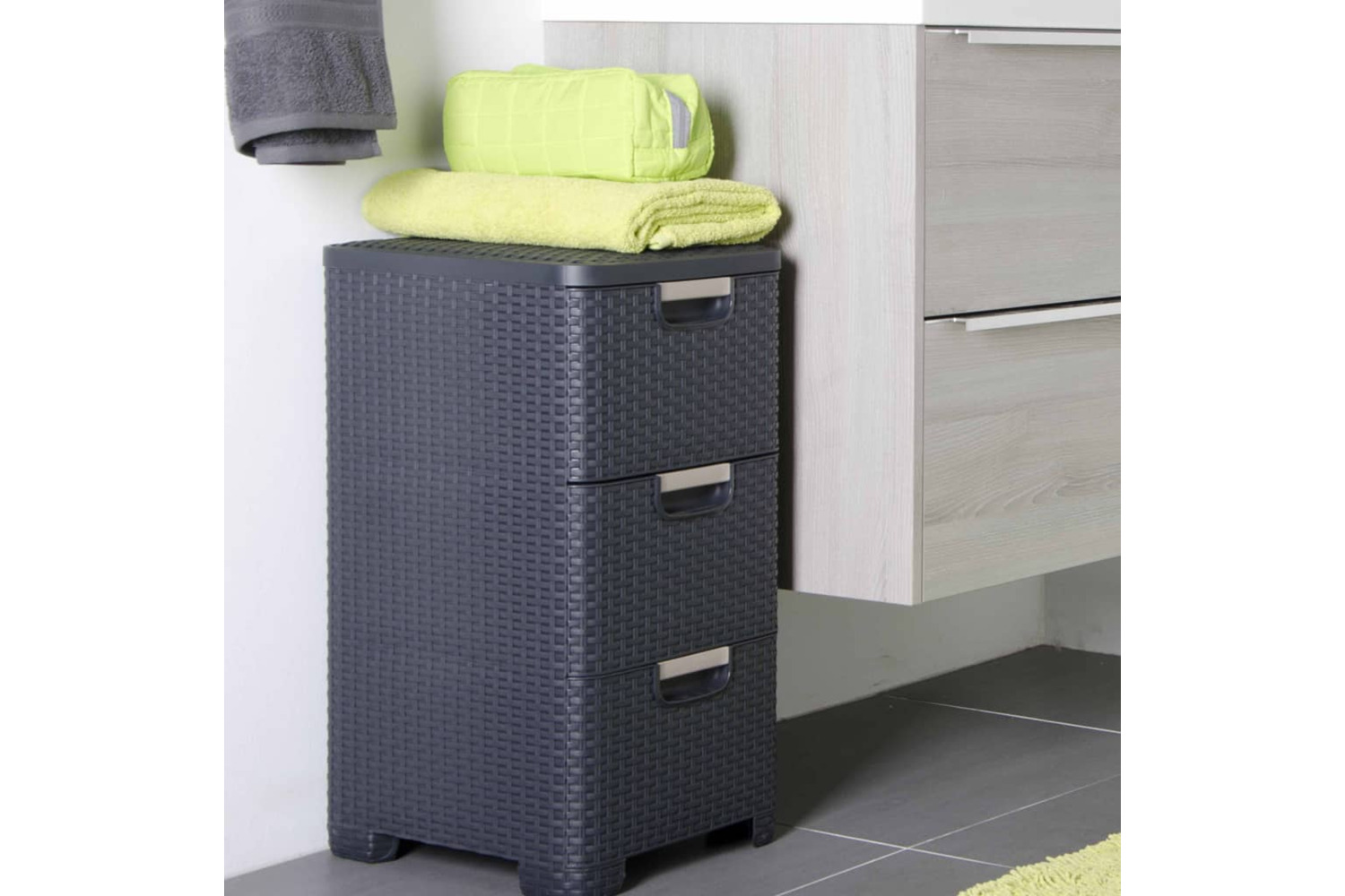 Curver 427236 Style Drawer Cabinet 42l Anthracite