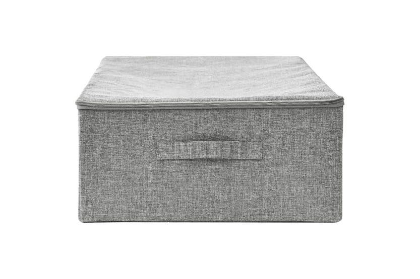 Vidaxl 332905 Storage Box Fabric 70x40x18 Cm Grey