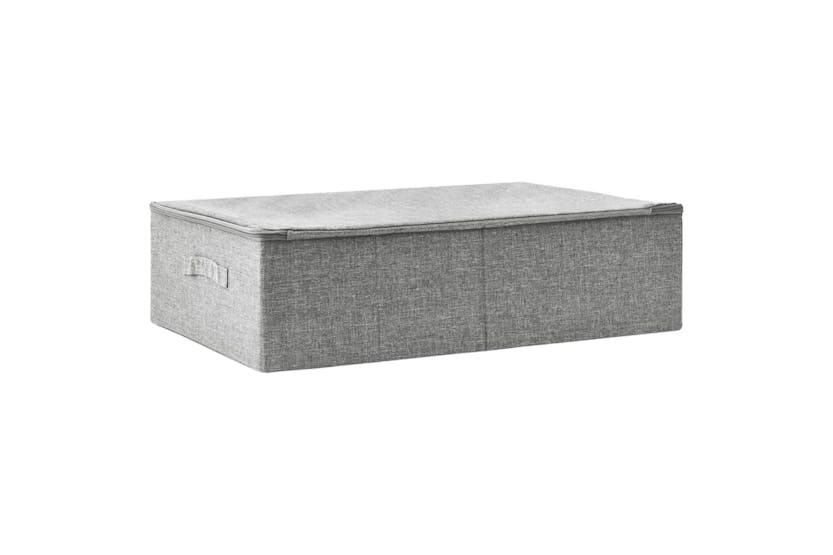 Vidaxl 332905 Storage Box Fabric 70x40x18 Cm Grey