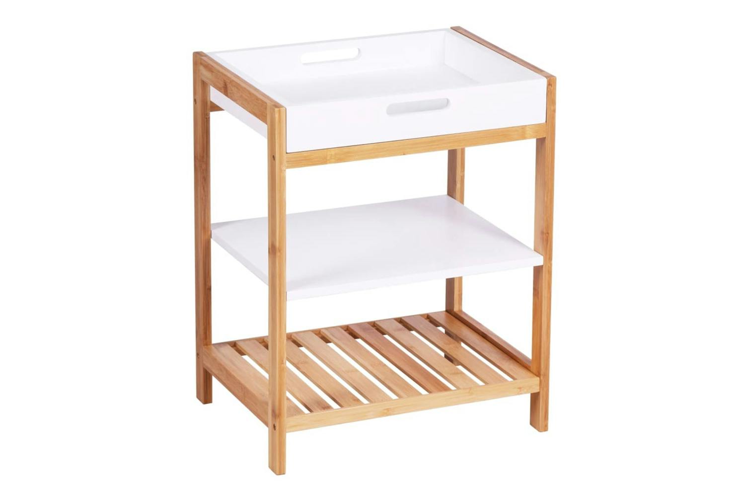 Hi 445598 Multi-functional Bathroom Rack 40x30x50 Cm Bamboo