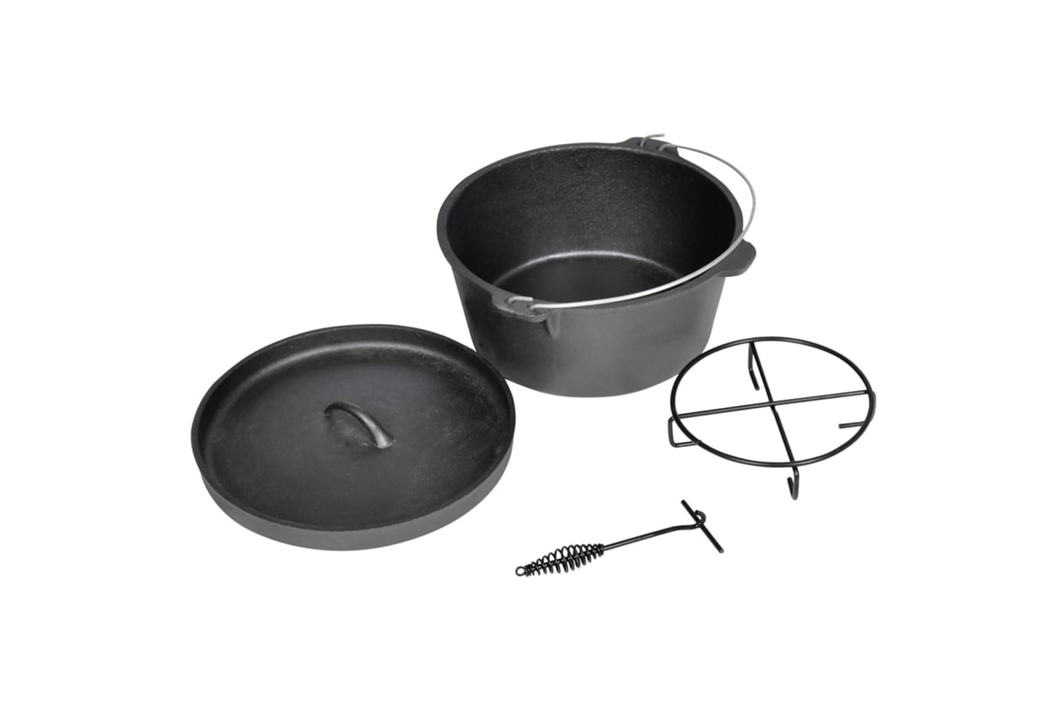 vidaXL 40519 Dutch Oven Cooking Pot 9qt