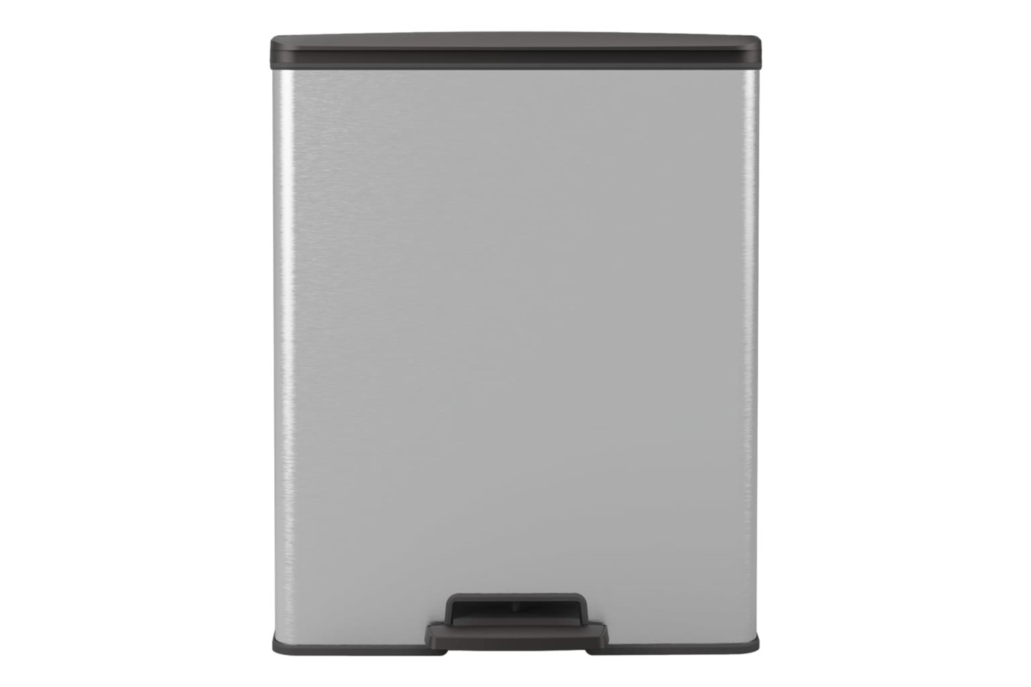Curver 442066 Pedal Bin Deco 65 L Silver