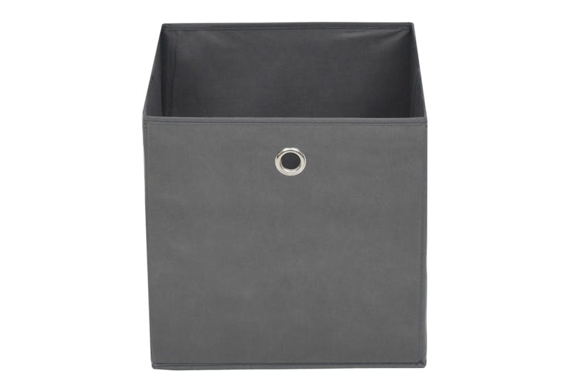 Vidaxl 245747 Storage Boxes 4 Pcs Non-woven Fabric 32x32x32 Cm Grey