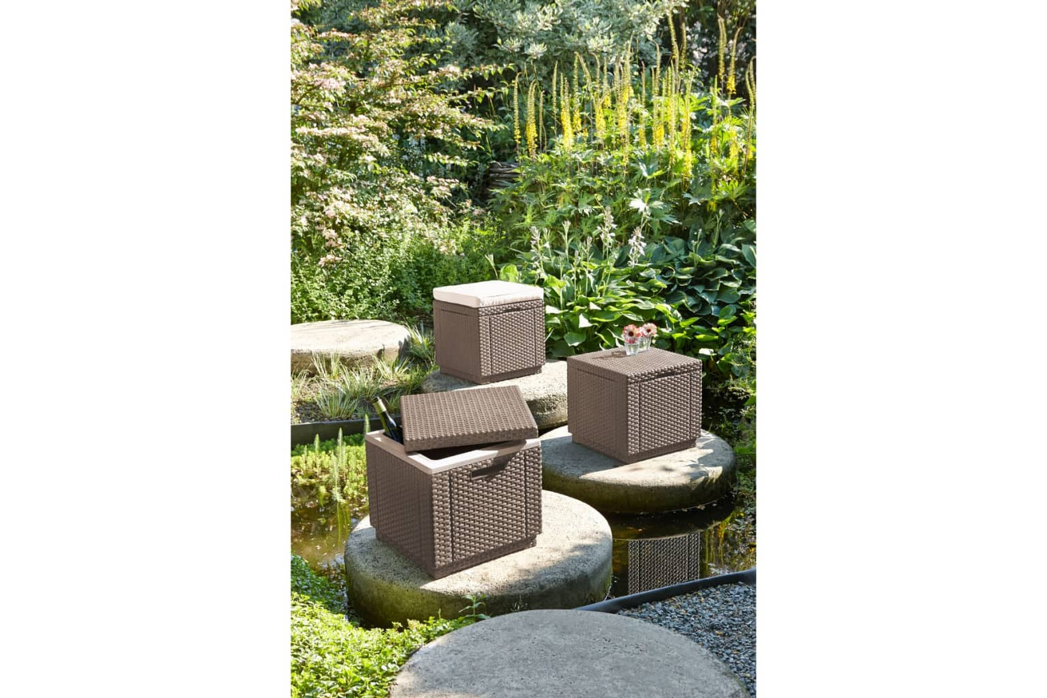 Keter 408953 Cooler Box Ice Cube Cappuccino 223761