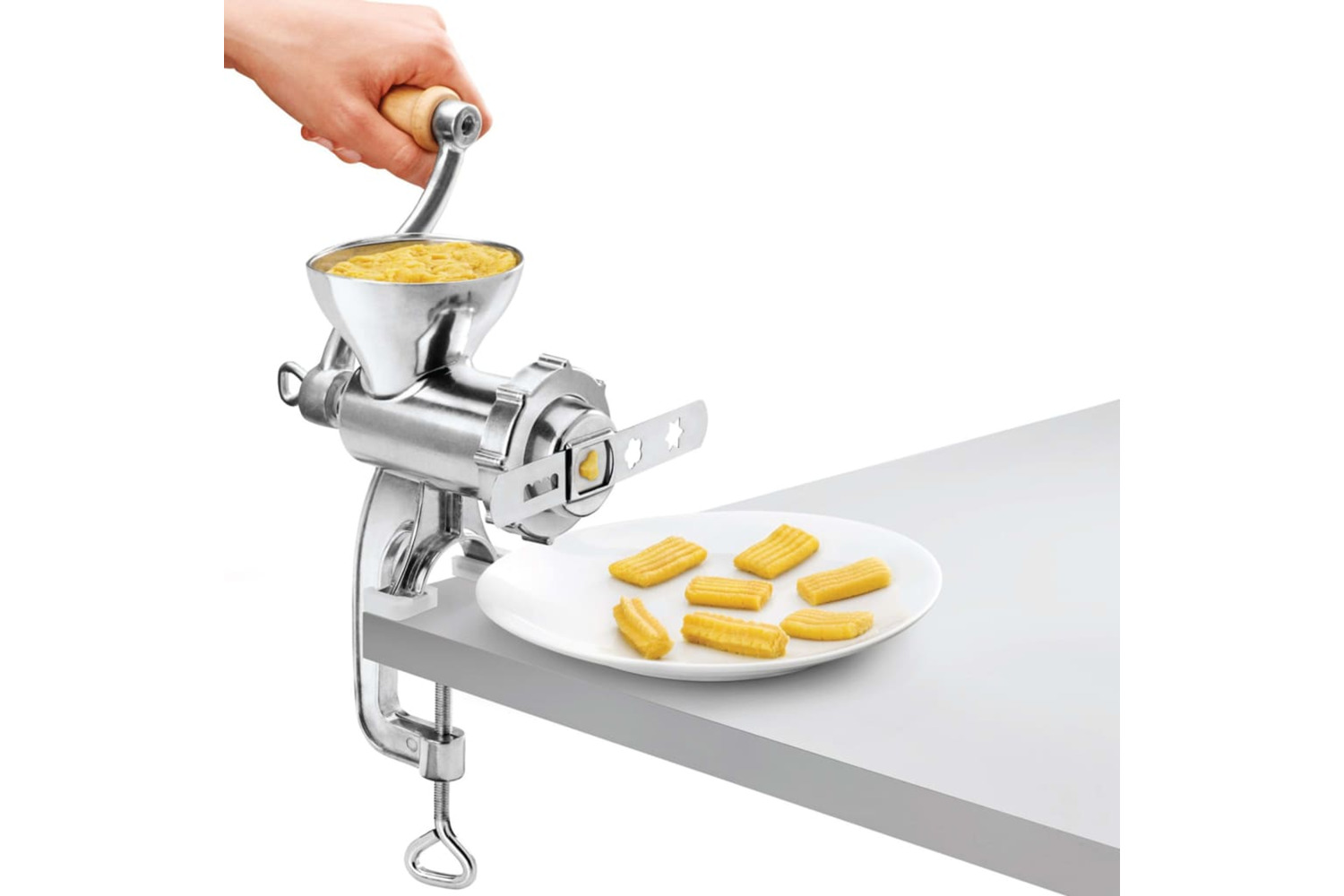 Metaltex 430414 3-in-1 Meat Grinder Jack Aluminium