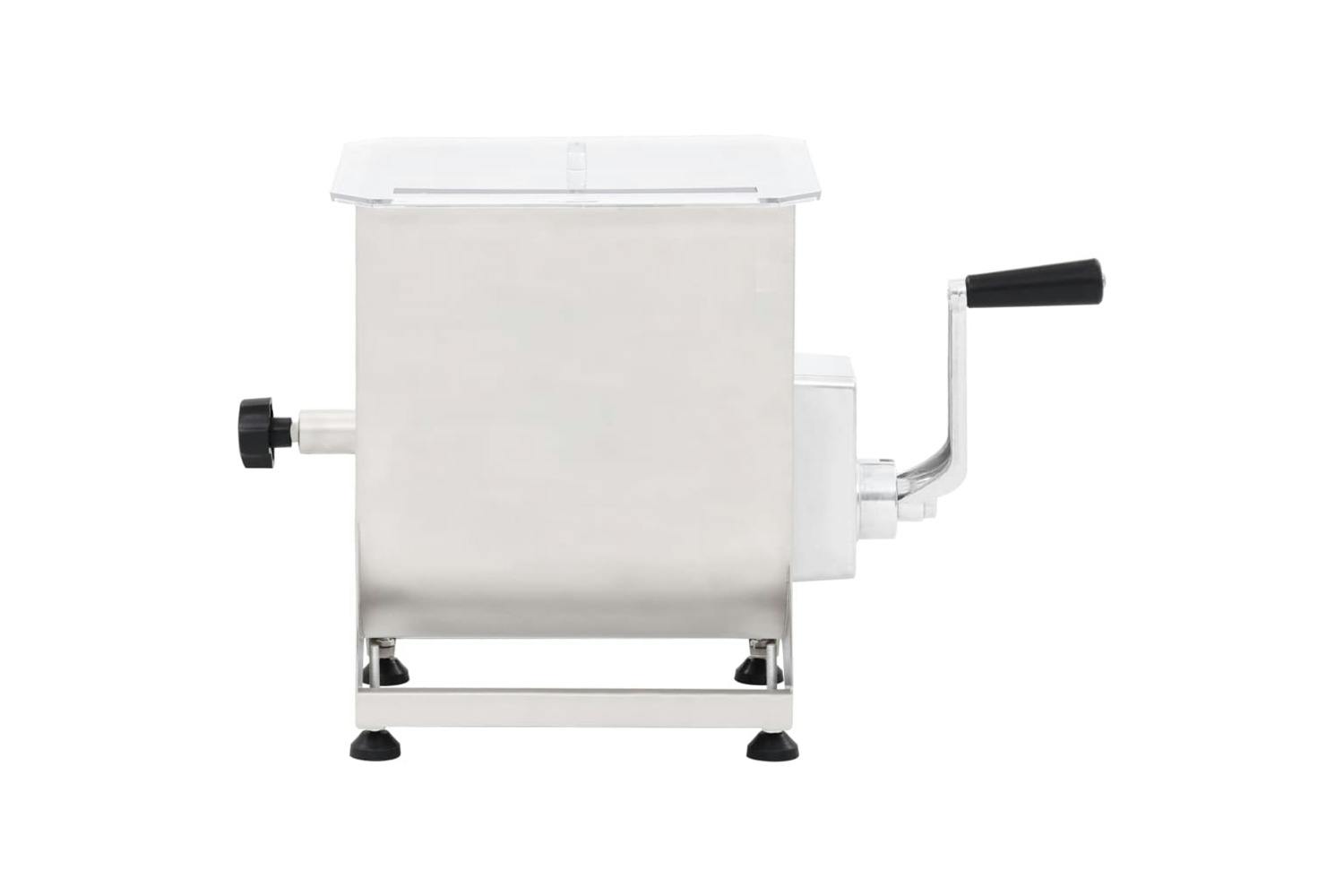 Vidaxl 50960 Meat Mixer With Gear Box Silver Stainless Steel