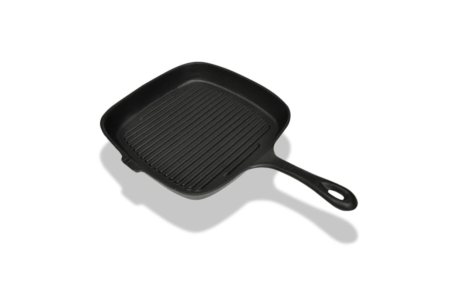 vidaXL 50123 Grill Pan Cast Iron 24x23cm
