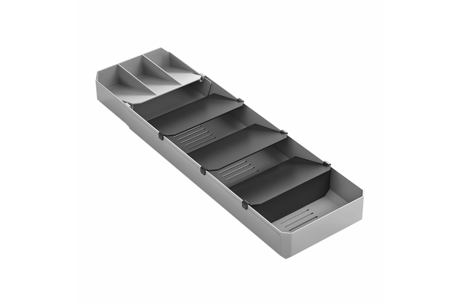 Metaltex 443435 Adjustable Cutlery Holder Unifit