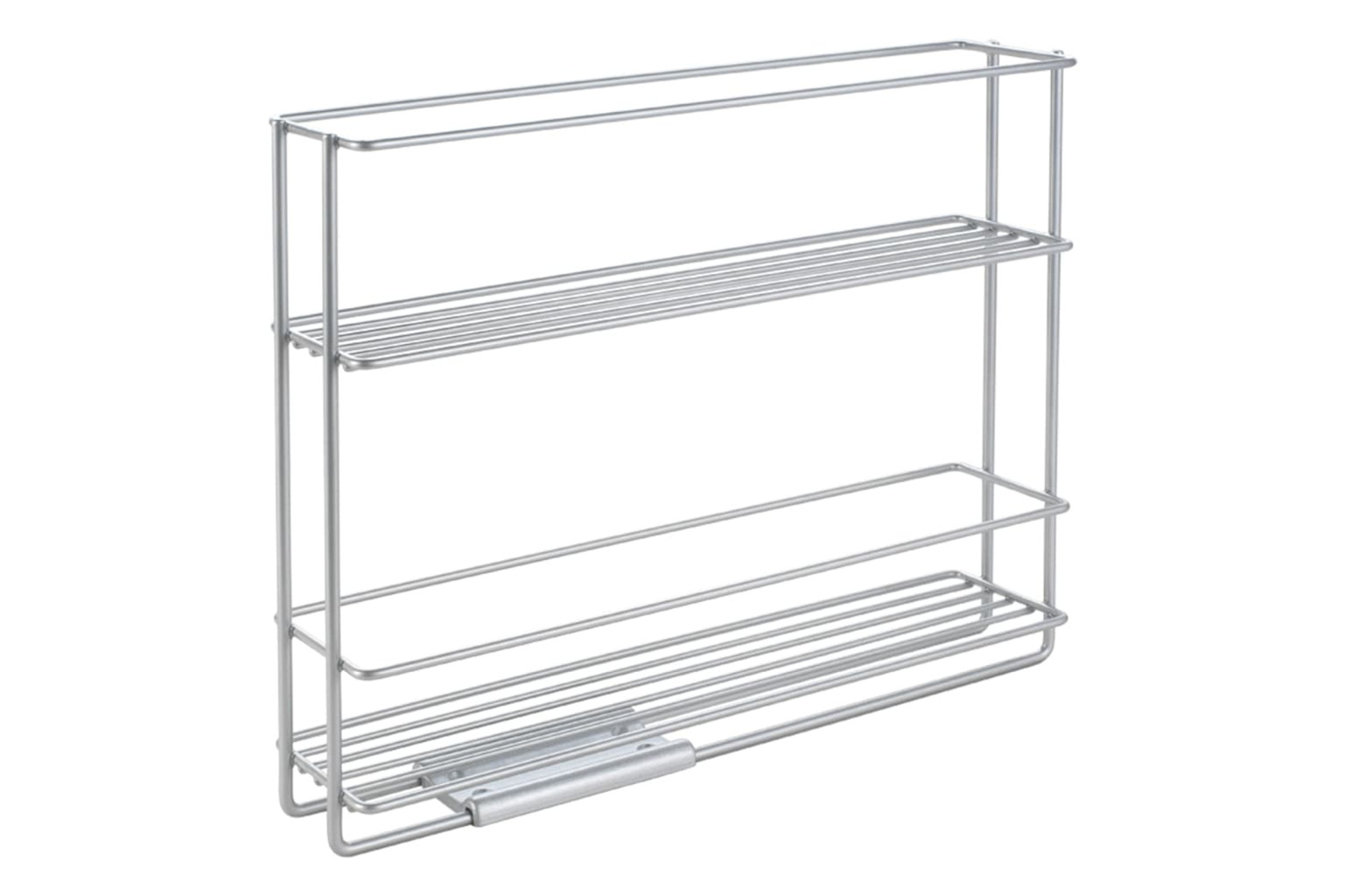 Metaltex 443440 2-tier Sliding Spice Rack In&out