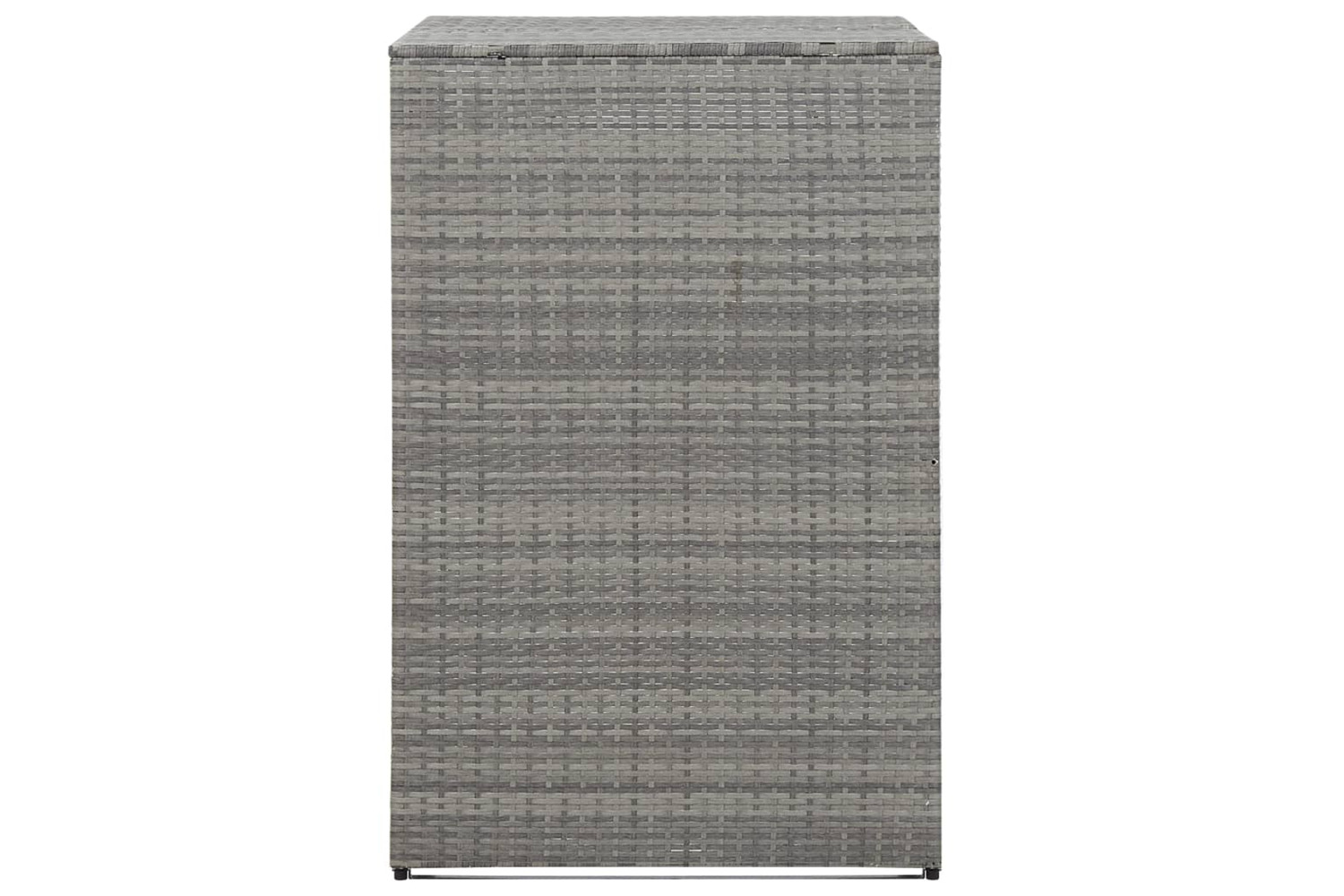 vidaXL 46731 Single Wheelie Bin Shed Anthracite 76x78x120cm Poly Rattan