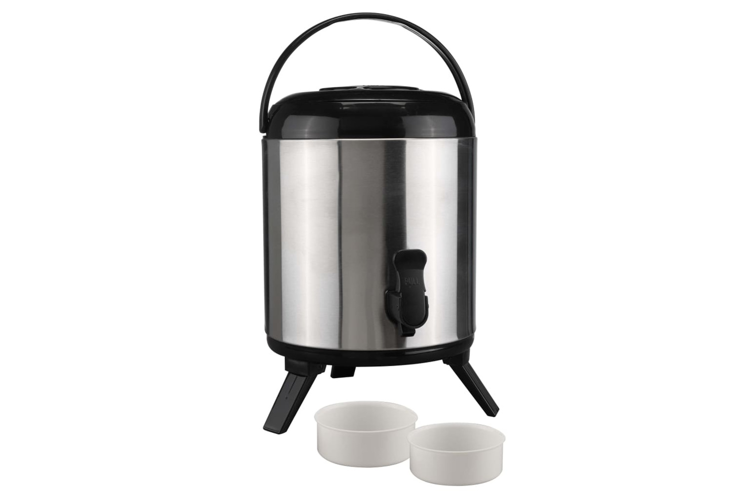 Hi 435269 Thermal Jug With Tap 8 L 23 Cm Silver