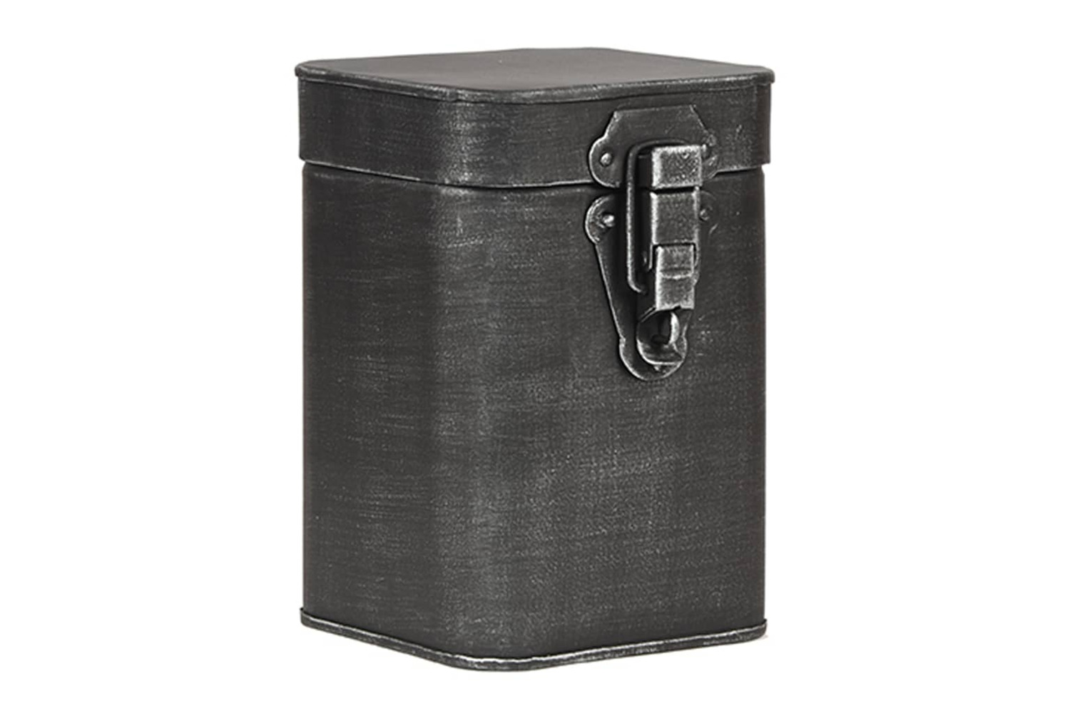 Label51 436663 Storage Box 12x13x17 Cm M Antique Black