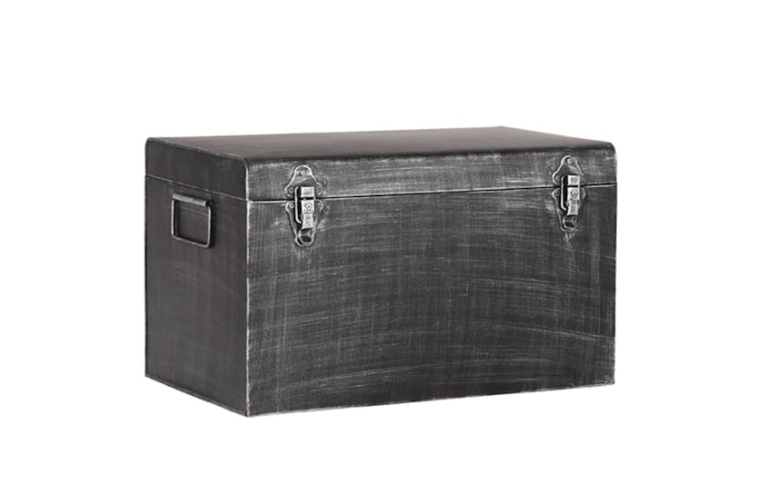 Label51 436658 Storage Box Vintage 40x20x25 Cm M Antique Black