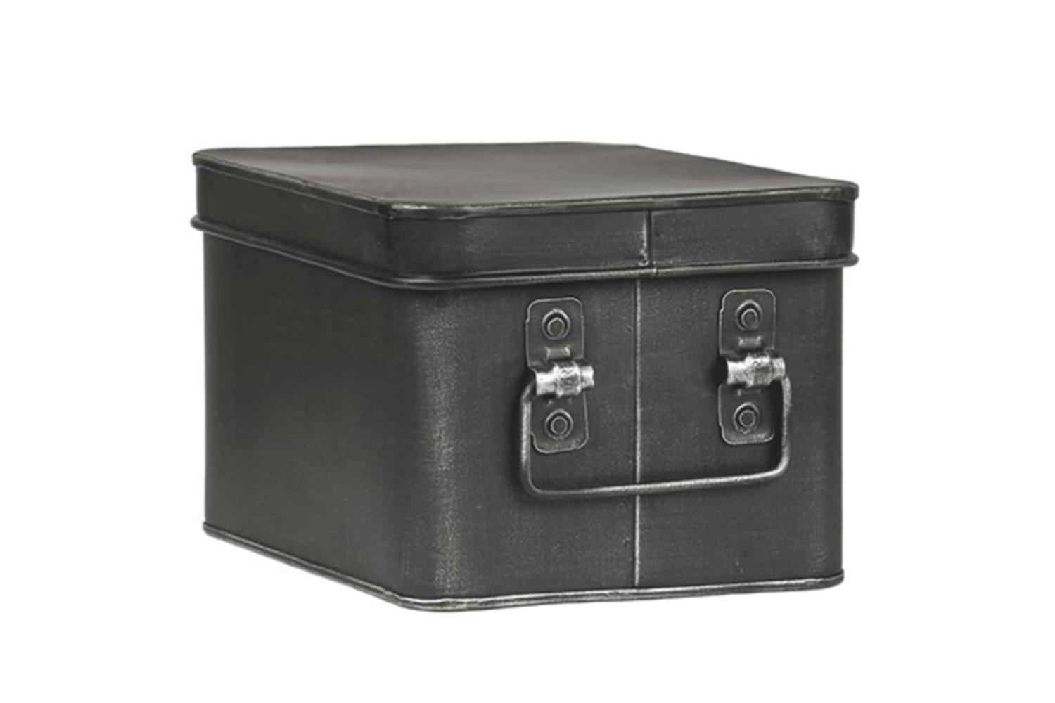 Label51 436660 Storage Box Vintage 60x40x35 Cm Xl Antique Black