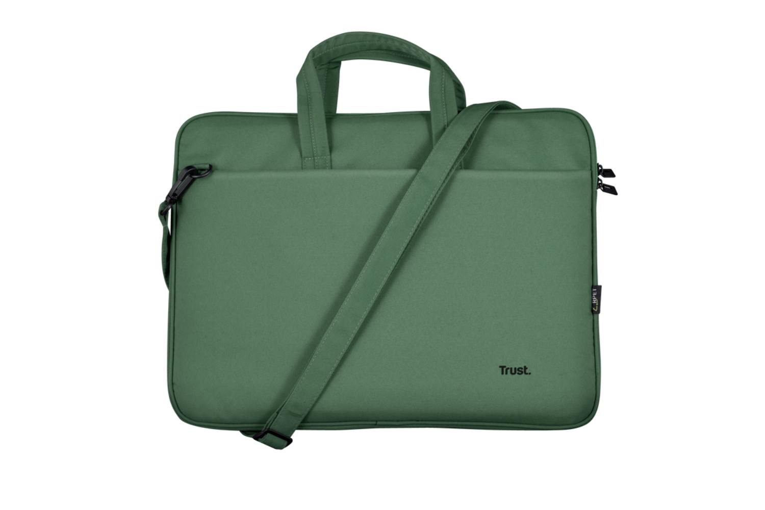 Trust Bologna 16" Eco-friendly Slim Laptop Bag | Green