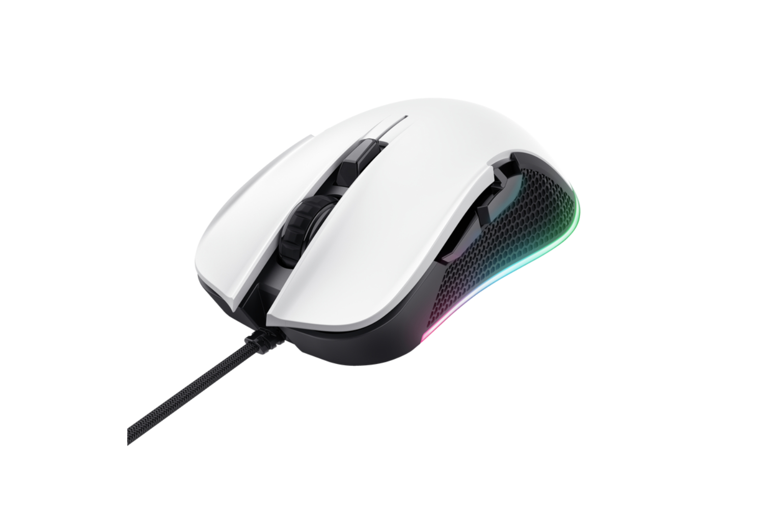 Trust GXT 922 YBAR Illuminated Gaming Mouse | 24730 | White