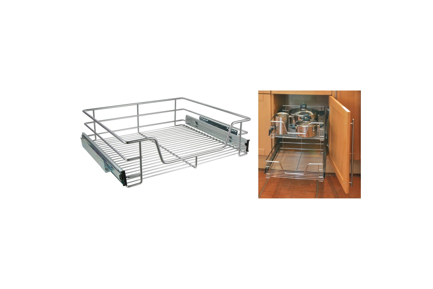 Hi Telescopic Drawer Basket 60 Cm