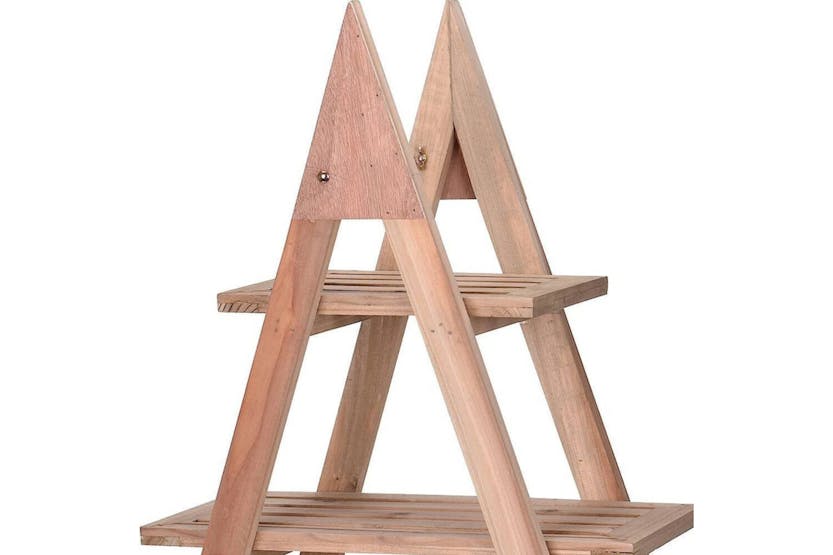H&s Collection 443169 Plant Rack With 3 Levels 48x32x79 Cm Wood