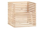 Vidaxl 822192 Composter 100x100x102 Cm Solid Wood Pine