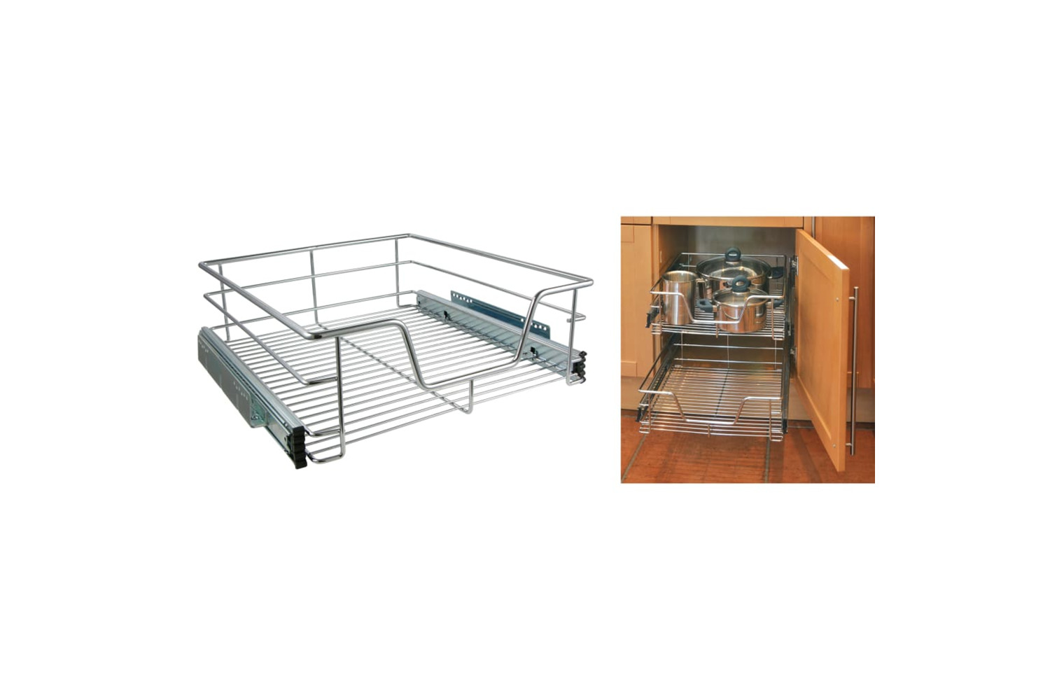 Hi Telescopic Drawer Basket 50 Cm