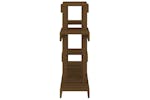 Vidaxl 822100 Plant Stand Honey Brown 104.5x25x77.5 Cm Solid Wood Pine