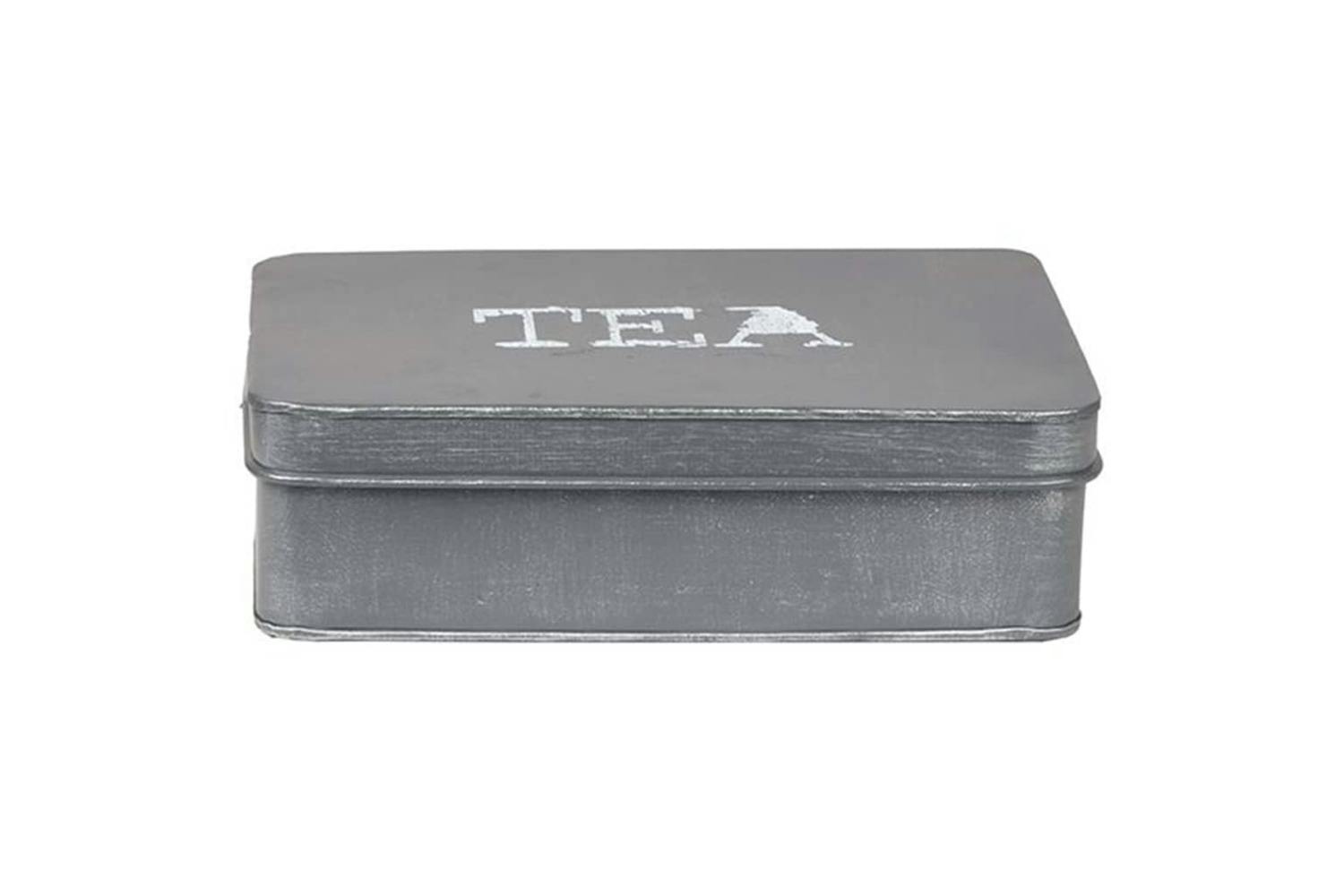 Label51 436634 Tea Box 27x19x8 Cm Antique Grey