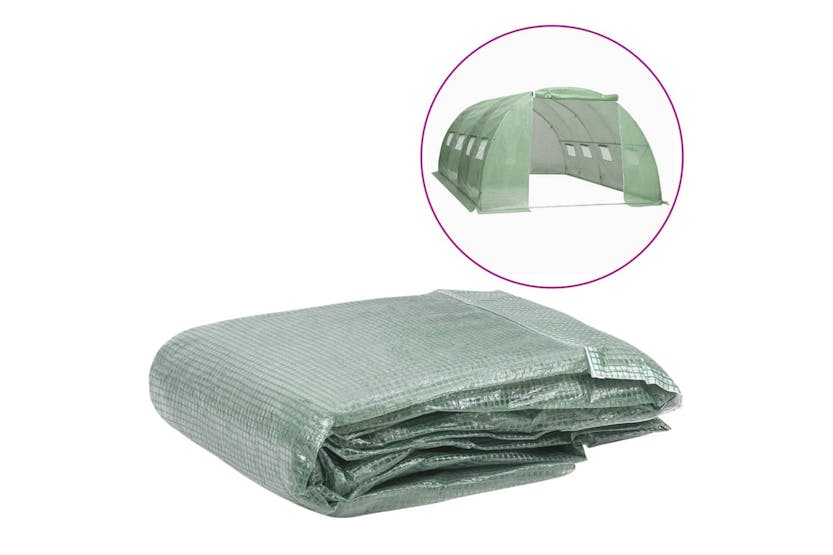 Vidaxl 316444 Greenhouse Replacement Cover (16 Mâ²) 400x400x200 Cm Green